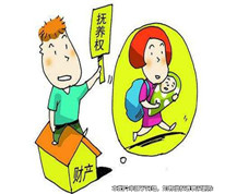 为争孩子抚养权，当事双方以是否结婚各执一词